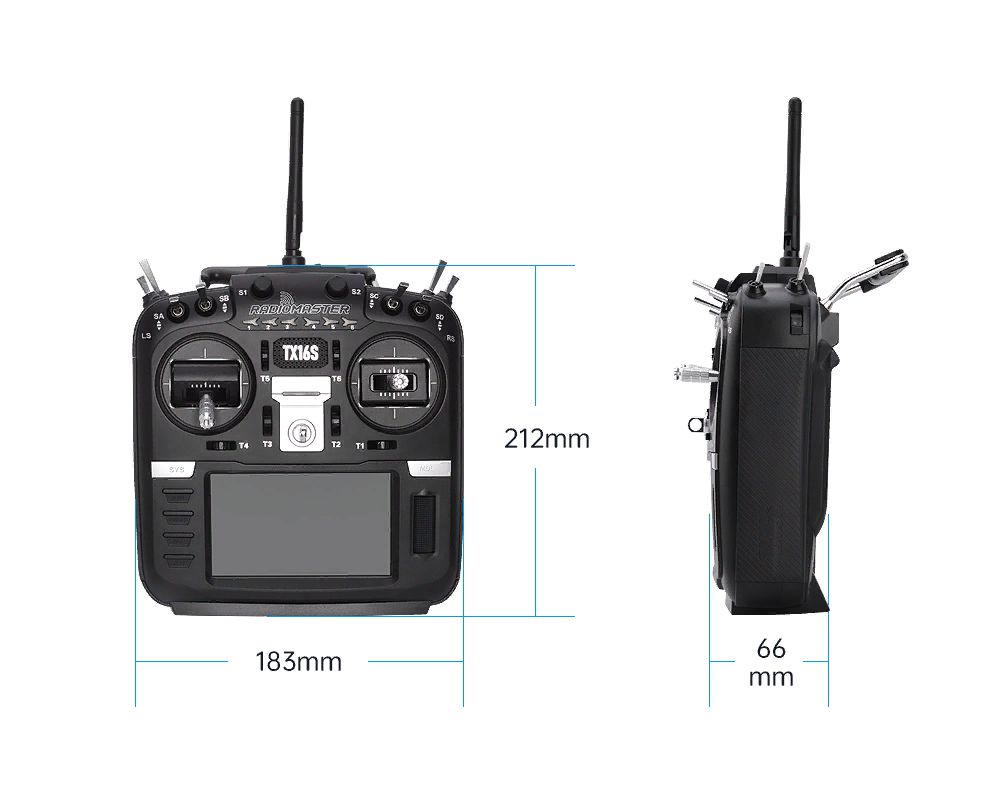   RadioMaster TX16S Standard Version (  - (CYRF6936, CC2500, A7105, NRF24L01))